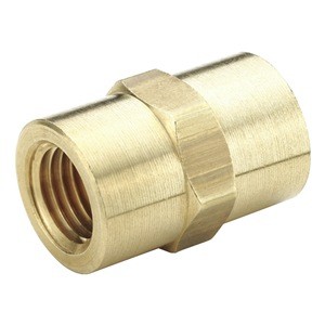 BRASS COUPLING 3/8 X 3/8