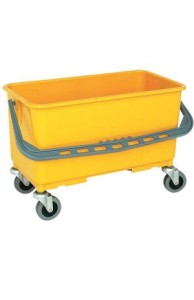 Microfiber mop bucket, 7 gallon capacity, Fits 18" microfiber mop